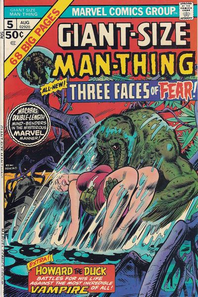 Giant-Size Man-Thing 1974 #5 - back issue - $15.00