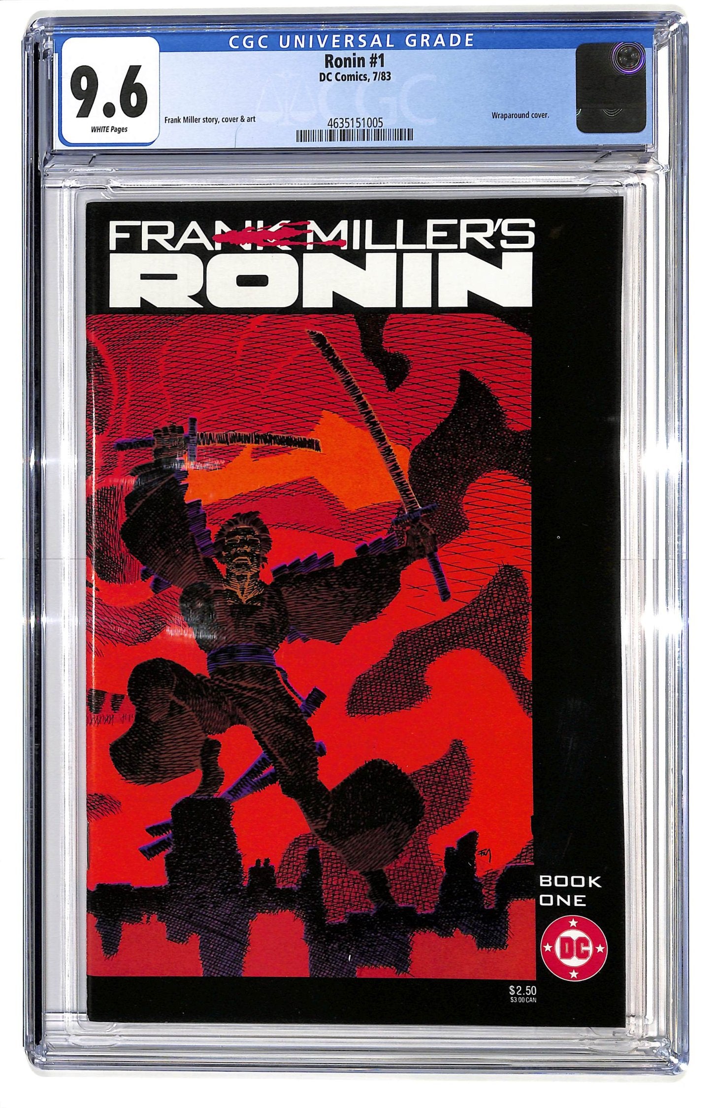 R?nin 1983 #1 - CGC 9.6 - $70.00