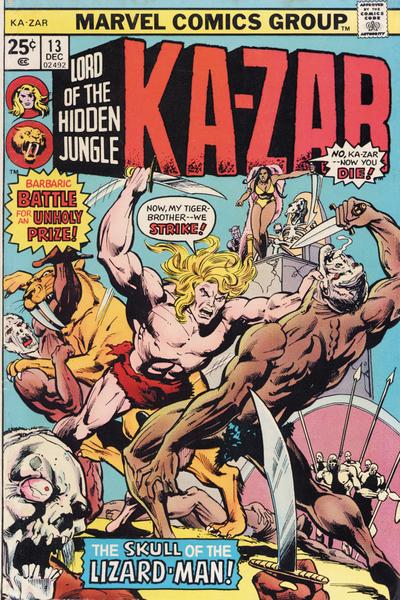 Ka-Zar 1974 #13 Regular - back issue - $10.00