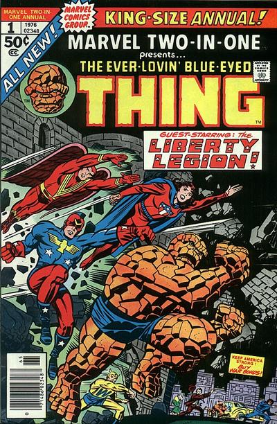 Marvel Two-in-One Annual 1976 #1 - back issue - $20.00