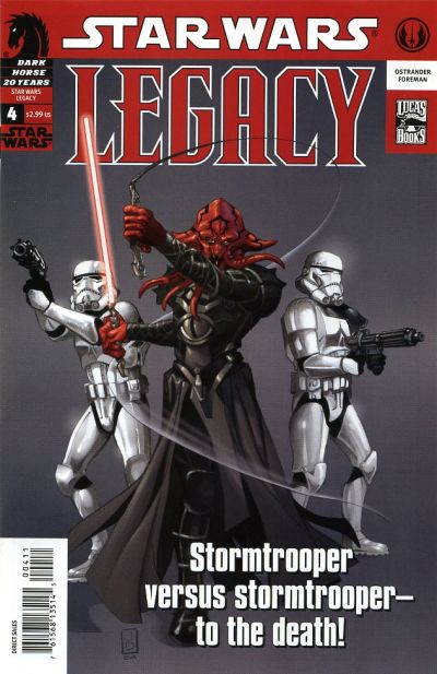 Star Wars: Legacy 2006 #4 - back issue - $20.00