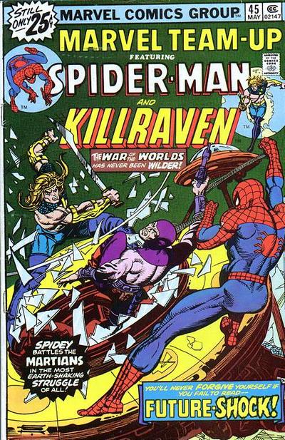 Marvel Team-Up 1972 #45 25¢ - back issue - $10.00