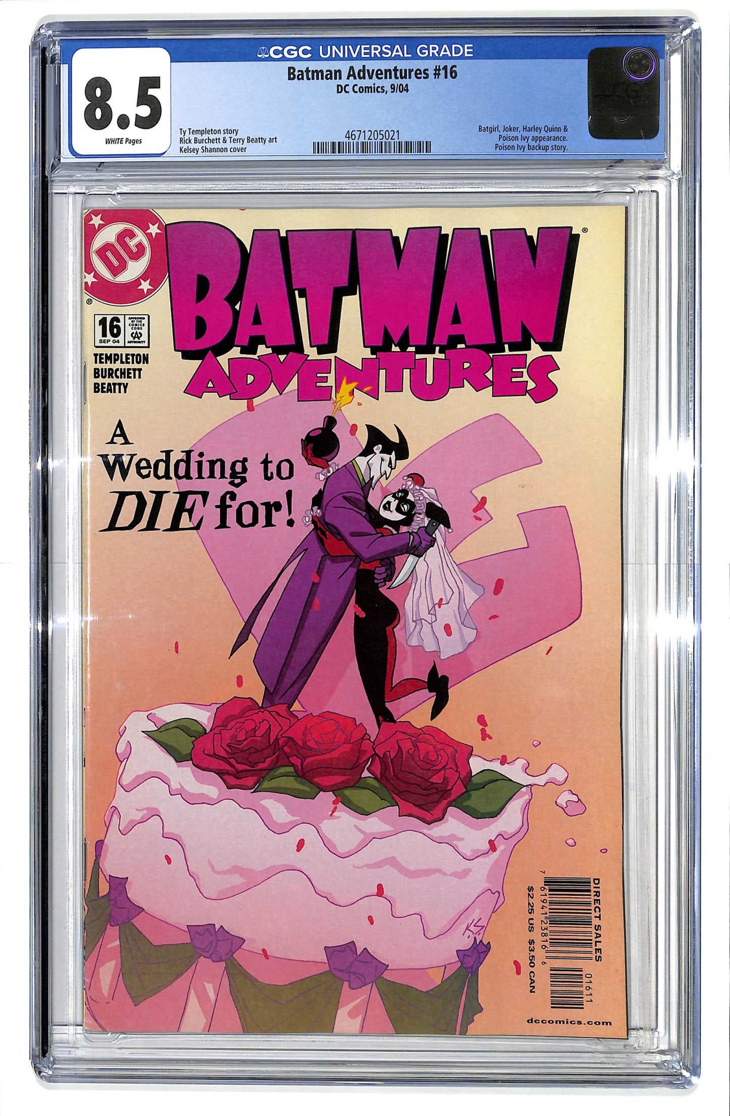 Batman Adventures 2003 #16 Direct Sales - CGC 8.5 - $75.00