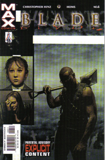 Blade 2002 #6 - mid grade - $5.00