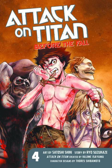 ATTACK ON TITAN BEFORE THE FALL GN VOL 04