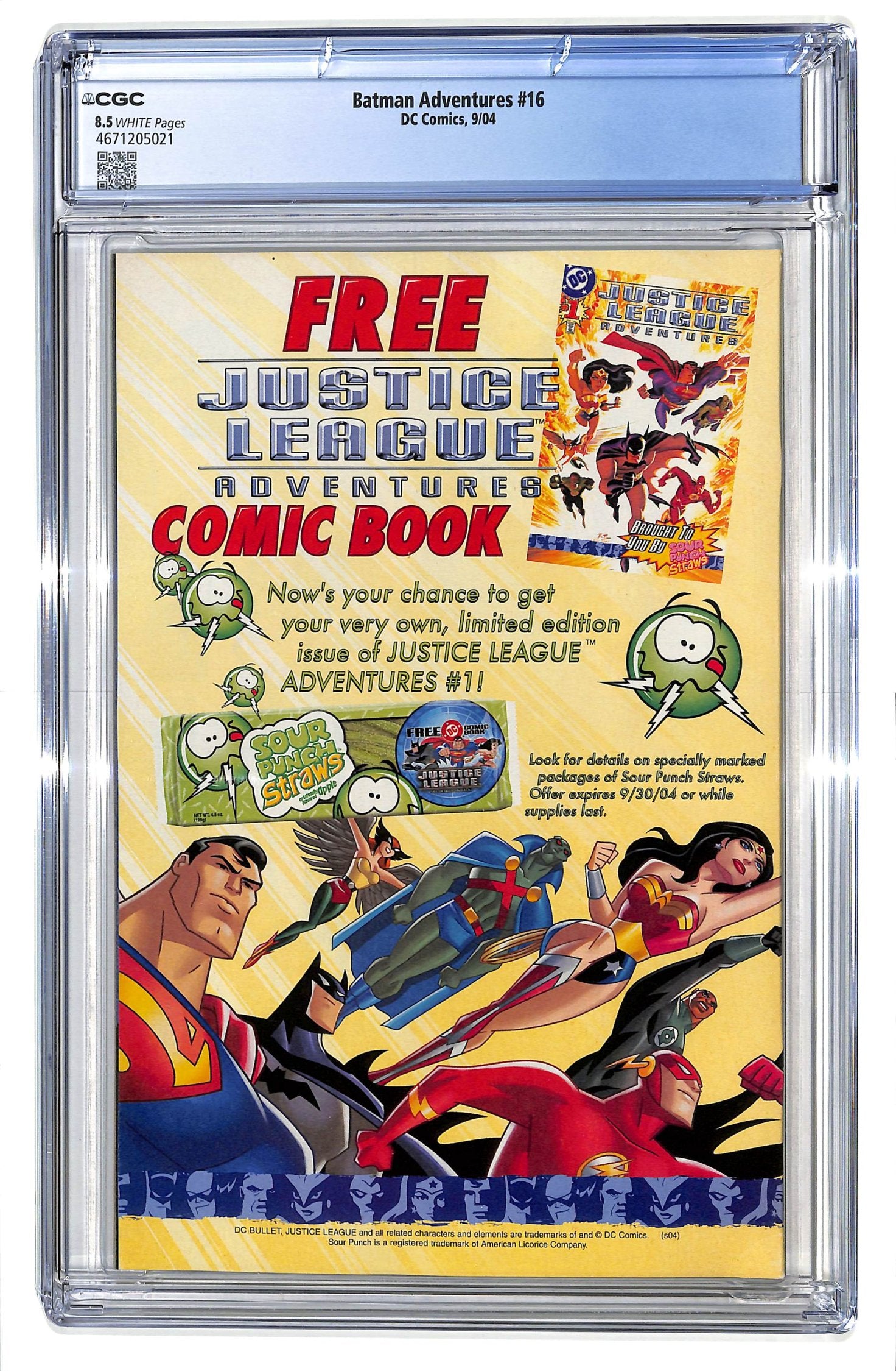 Batman Adventures 2003 #16 Direct Sales - CGC 8.5 - $75.00