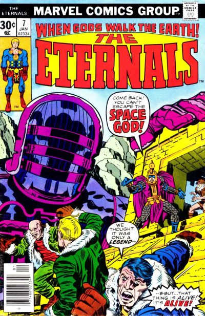 The Eternals 1976 #7 Regular Edition - back issue - $10.00