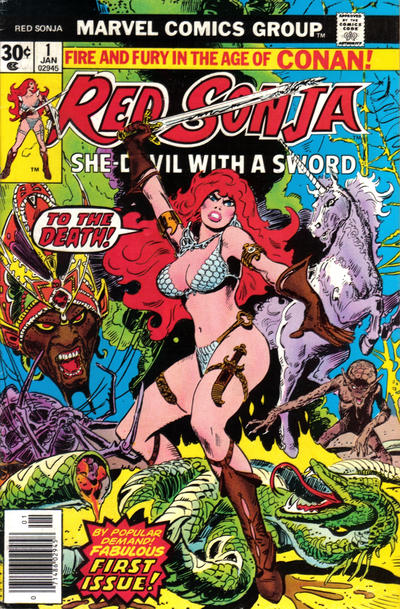 Red Sonja 1977 #1 Regular Edition - 7.5 - $35.00