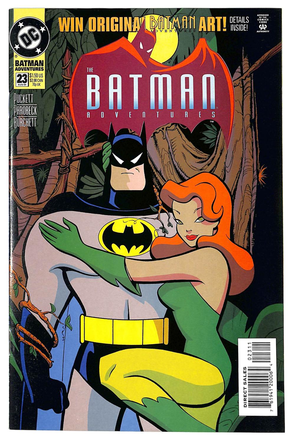 The Batman Adventures 1992 #23 Direct Sales - back issue - $15.00
