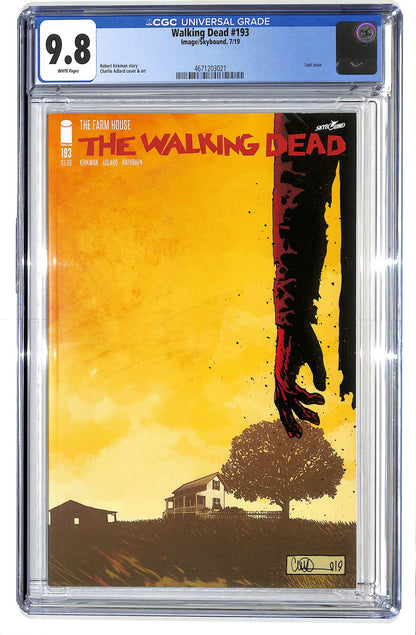 The Walking Dead 2003 #193 - CGC 9.8 - $85.00