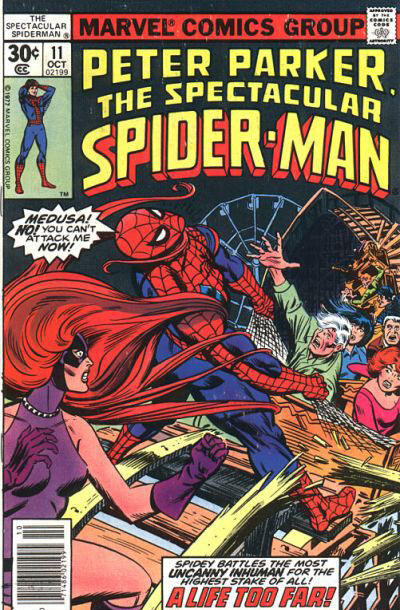 The Spectacular Spider-Man 1976 #11 30¢ - back issue - $15.00