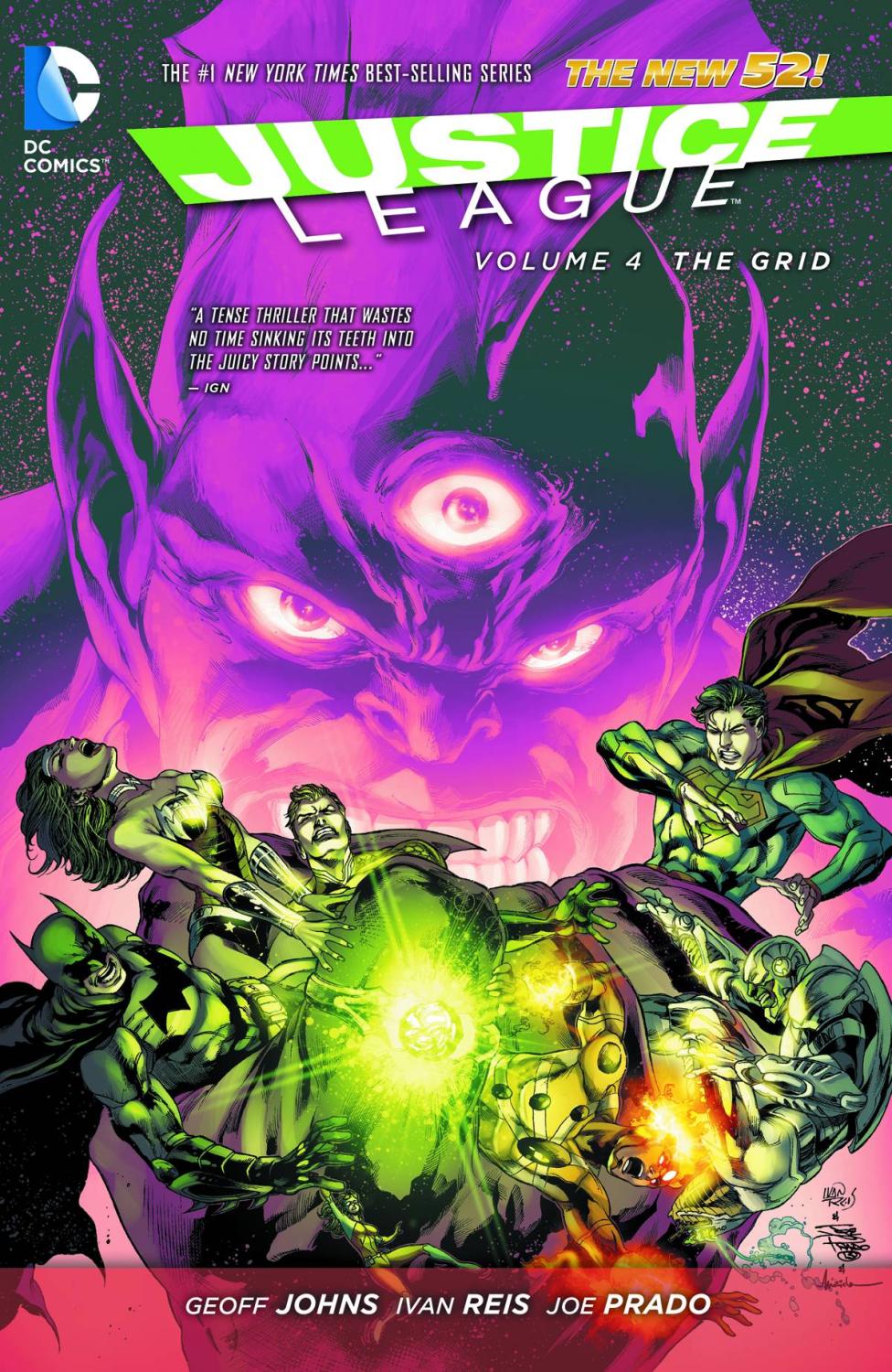 JUSTICE LEAGUE TP VOL 04 THE GRID