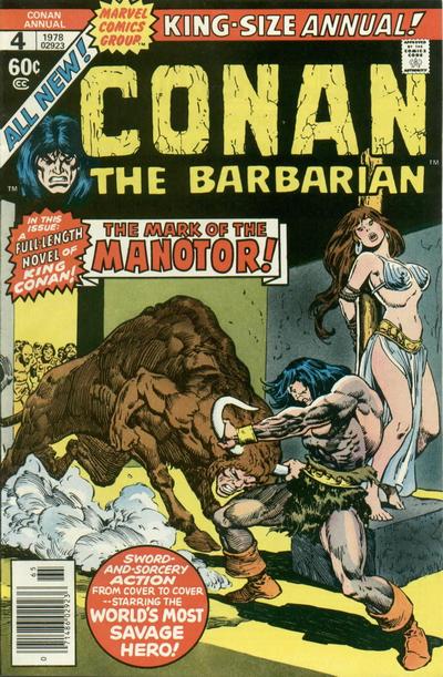 Conan Annual 1973 #4 - back issue - $15.00