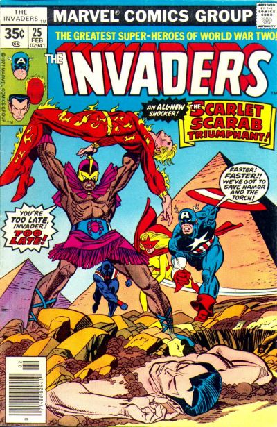 The Invaders 1975 #25 Regular Edition - high grade - $20.00