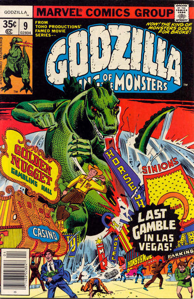Godzilla 1977 #9 - back issue - $10.00
