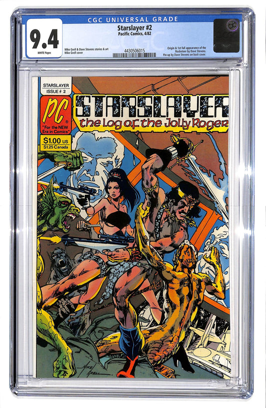 Starslayer 1982 #2 - CGC 9.4 - $75.00