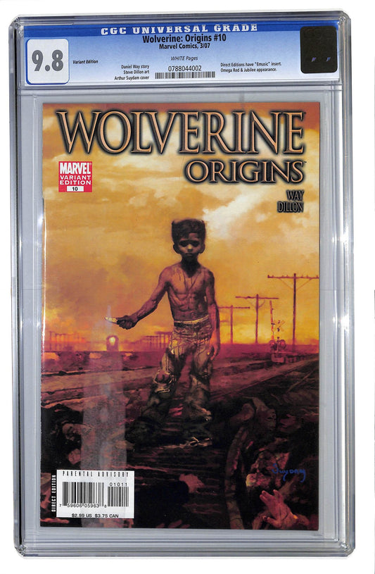 Wolverine: Origins 2006 #10 Suydam Cover - CGC 9.8 - $100.00