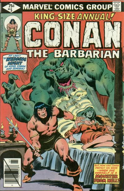 Conan Annual 1973 #5 Direct ed. - back issue - $5.00