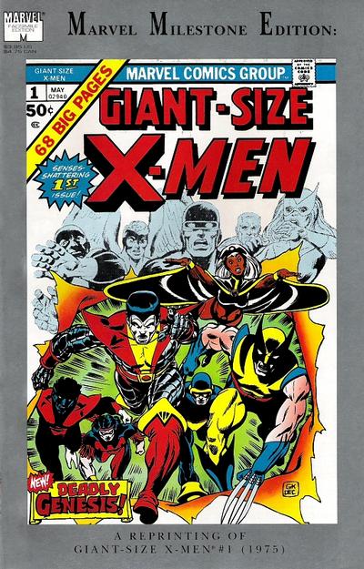 Marvel Milestone Edition: Giant-Size X-Men #1 1991 #1 - back issue - $10.00