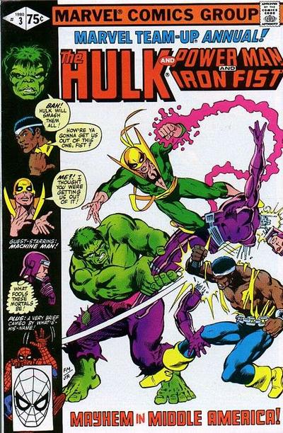 Marvel Team-Up Annual 1976 #3 Direct ed. - back issue - $10.00
