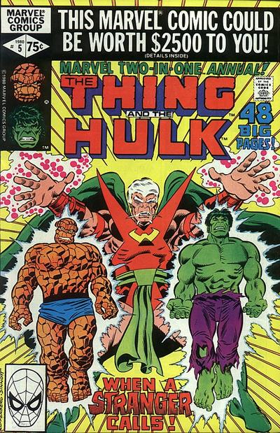 Marvel Two-in-One Annual 1976 #5 Direct ed. - back issue