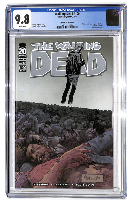 The Walking Dead 2003 #100 Cover I - CGC 9.8 - $150.00