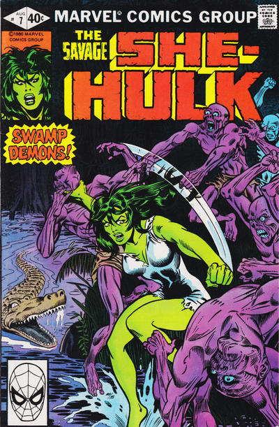 The Savage She-Hulk 1980 #7 Direct ed. - back issue - $15.00