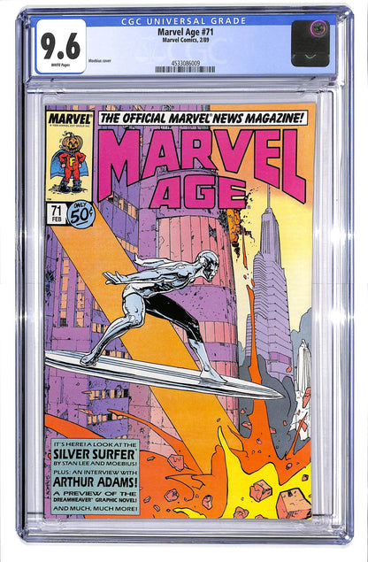 Marvel Age 1983 #71 - CGC 9.6 - $65.00