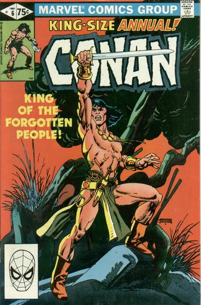 Conan Annual 1973 #6 Direct ed. - back issue - $10.00