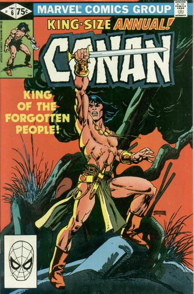 Conan Annual 1973 #6 Direct ed. - back issue