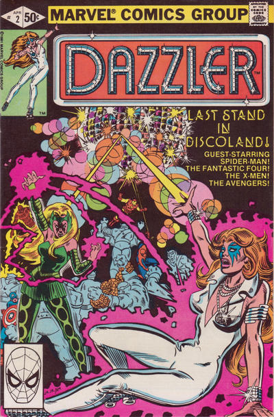 Dazzler 1981 #2 Direct ed. - back issue - $10.00