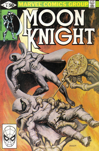 Moon Knight 1980 #6 Direct ed. - back issue - $10.00