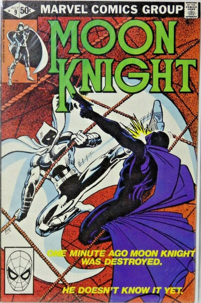 Moon Knight 1980 #9 Direct ed. - back issue - $10.00