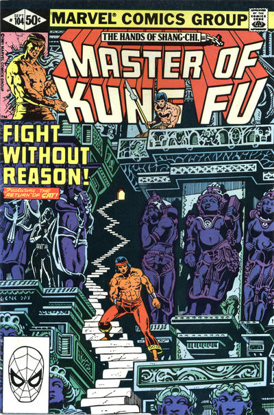 Master of Kung Fu 1974 #104 Direct ed. - back issue