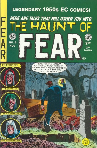 Haunt of Fear 1992 #5 - back issue - $10.00