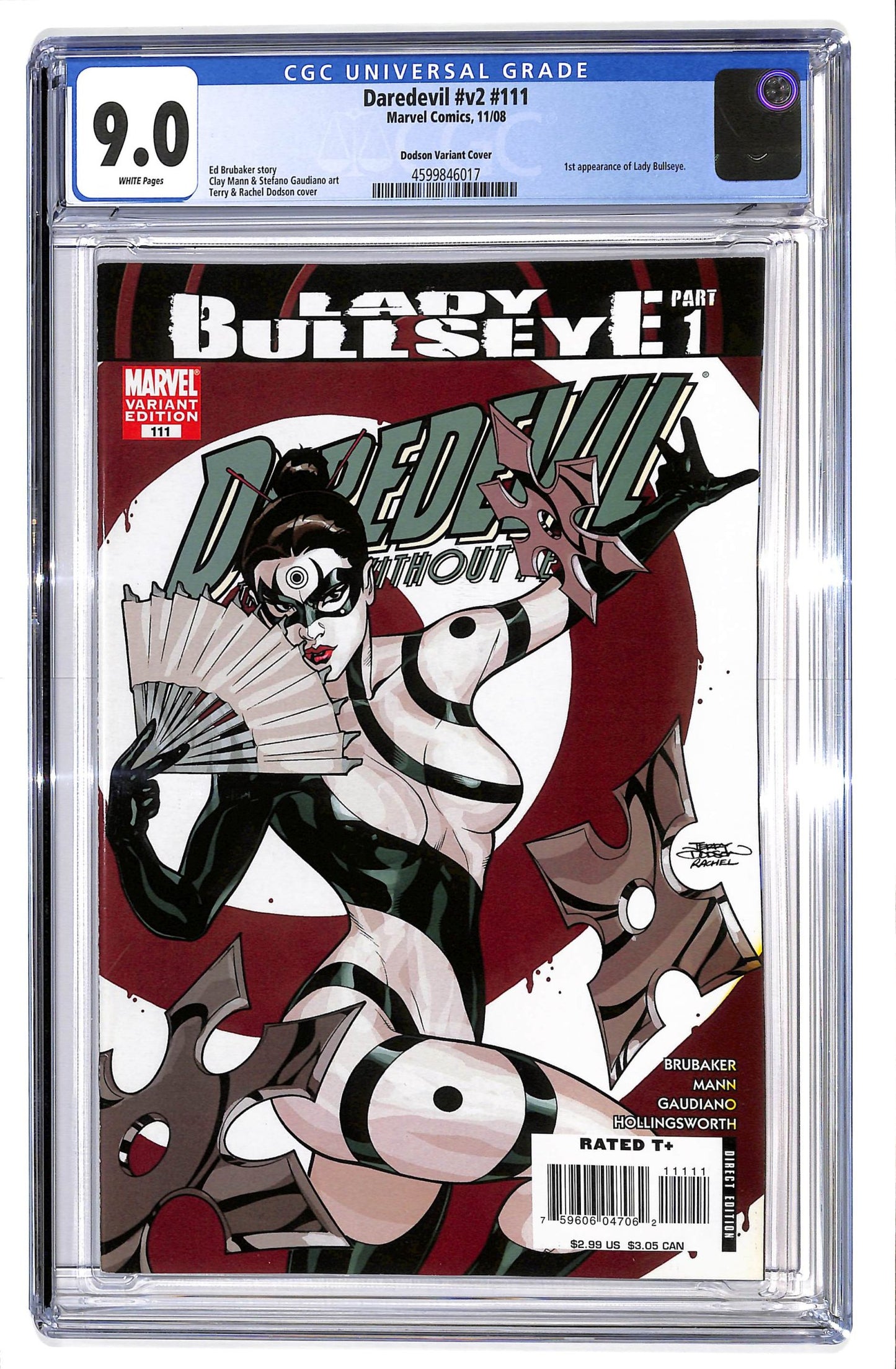 Daredevil 1998 #111 Dodson Cover - CGC 9.0 - $35.00