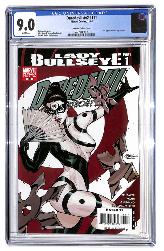 Daredevil 1998 #111 Dodson Cover - CGC 9.0 - $35.00