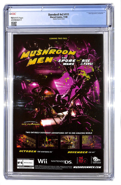 Daredevil 1998 #111 Dodson Cover - CGC 9.0 - $35.00