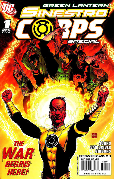 Green Lantern Sinestro Corps Special 2007 #1 First Printing - mid grade - $10.00