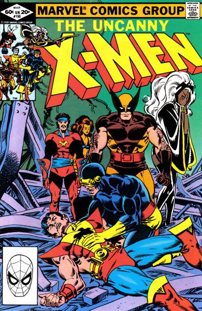 The Uncanny X-Men 1981 #155 Direct ed. - back issue - $10.00