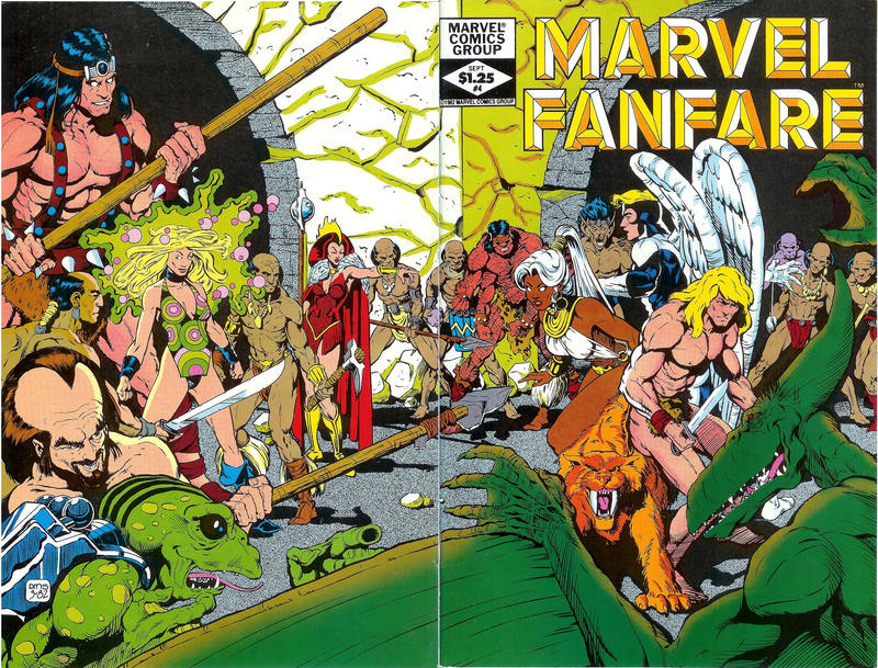 Marvel Fanfare 1982 #4 - back issue - $15.00