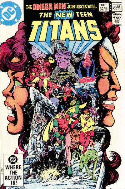 The New Teen Titans 1980 #24 Direct ed. - back issue