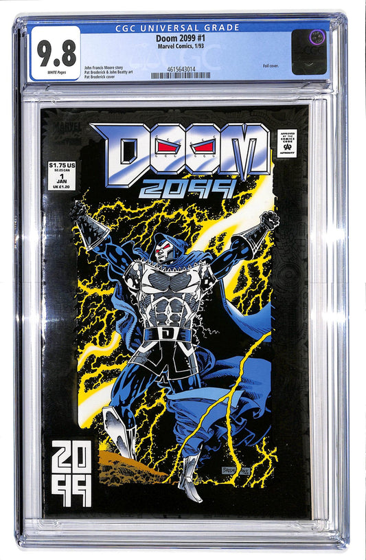 Doom 2099 1993 #1 Direct ed. - CGC 9.8 - $100.00