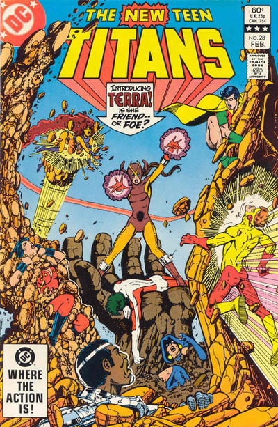 The New Teen Titans 1980 #28 Direct ed. - back issue