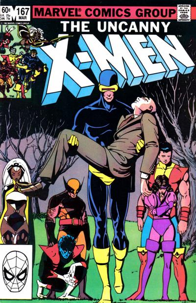 The Uncanny X-Men 1981 #167 Direct ed. - high grade - $10.00