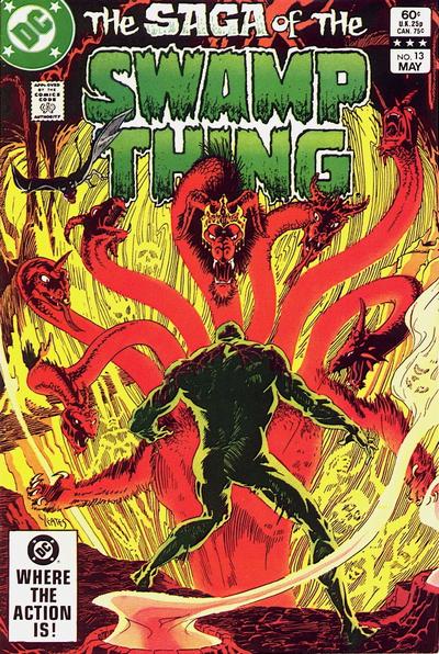 The Saga of Swamp Thing 1982 #13 Direct ed. - high grade - $10.00