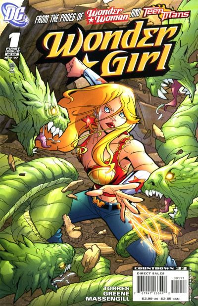 Wonder Girl 2007 #1 - back issue - $15.00