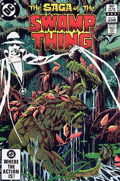 The Saga of Swamp Thing 1982 #14 Direct ed. - high grade - $10.00