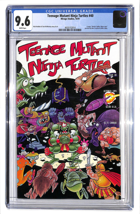Teenage Mutant Ninja Turtles 1984 #40 - CGC 9.6 - $70.00