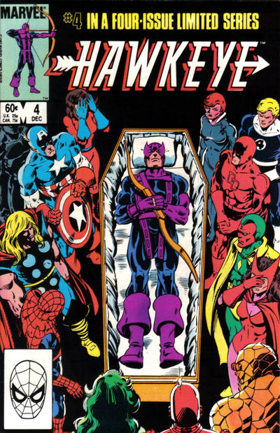 Hawkeye 1983 #4 Direct ed. - back issue - $10.00